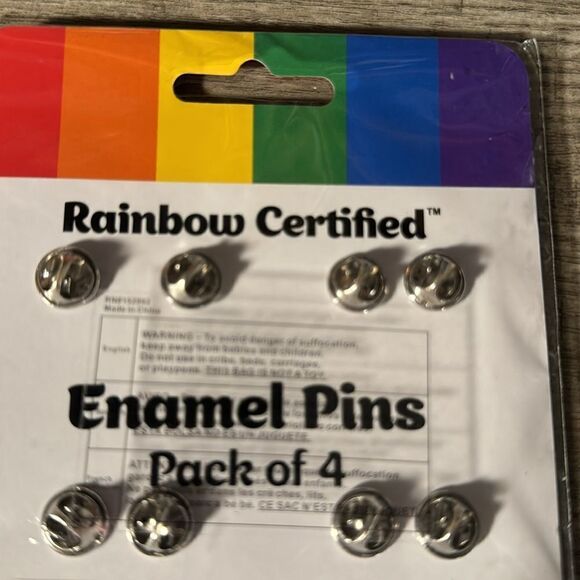 Rainbow Certified pride enamel pins - Picture 7 of 7